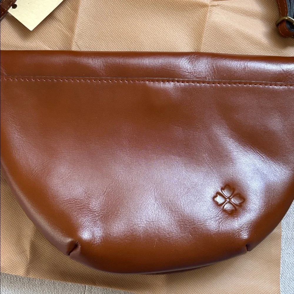 NWT Patricia Nash Tinchi Florence Floral Leather Crossbody - Picture 5 of 5